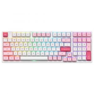 Akko TKL Wired Gaming Mechanical Keyboard, Programmable with OEM Profiled  PBT Dye-Sub Keycaps and N-Key Rollover, Tokyo 87-Key Pink Keyboard for