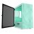DarkFlash DLM21 MESH Micro ATX Mini ITX Tower MicroATX Computer Case with Door Opening Tempered Glass Side Panel & Mesh Front Panel (Mint Green)
