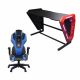 E-BLUE GAMING DESK WITH E-BLUE GAMING CHAIR BUNDLE