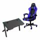 AULA GAMING CHAIR BLUE WITH RGB GAMING TABLE BUNDLE