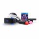 Sony PlayStation Virtual Reality Bundle - VR Headset (Version 2 - CUH-ZVR2), VR Camera, 2 Move Motion Controllers, VR Worlds Game