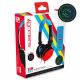 4Gamers C6-50 Wired Gaming Headset (Neon Blue & Red)