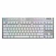 Logitech G915 TKL, Tactile Tenkeyless Lightspeed Wireless RGB Mechanical Gaming Keyboard, - White | 920-009664