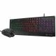 Vertux Orion Backlit Ergonomic Wired Gaming Keyboard& Mouse