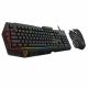 Vertux Vendetta Ergonomic Gaming Keyboard & Mouse With Programable Macro Keys