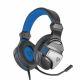 Vertux Malaga Amplified Sterio Wired Headset-Blue