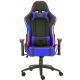 GamerTek Lightning RGB Gaming Chair Blue & Black