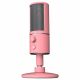 Razer Seiren X Quartz , Compact USB Condenser Microphone, Built-in Shock Absorber, Supercardioid Recording Pattern for Diffuser and Streamer, Pink- RZ19-02290300-R3M1