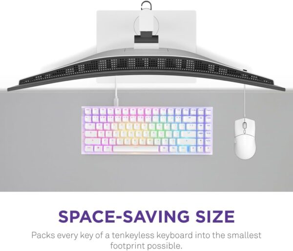 NZXT Function 2 MiniTKL (white) Gaming keyboard - Image 4