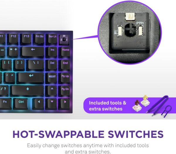 NZXT Function 2 MiniTKL  Gaming Keyboard - Image 5