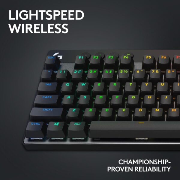 Logitech G PRO X TKL LIGHTSPEED Wireless Gaming Keyboard - Image 8