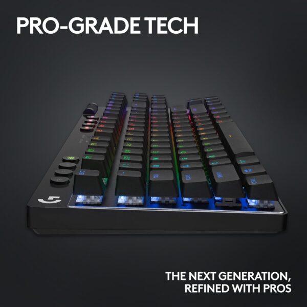 Logitech G PRO X TKL LIGHTSPEED Wireless Gaming Keyboard - Image 3