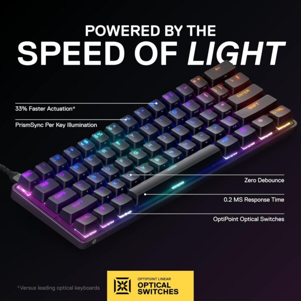 SteelSeries Apex 9 Mini Gaming Keyboard - Image 8