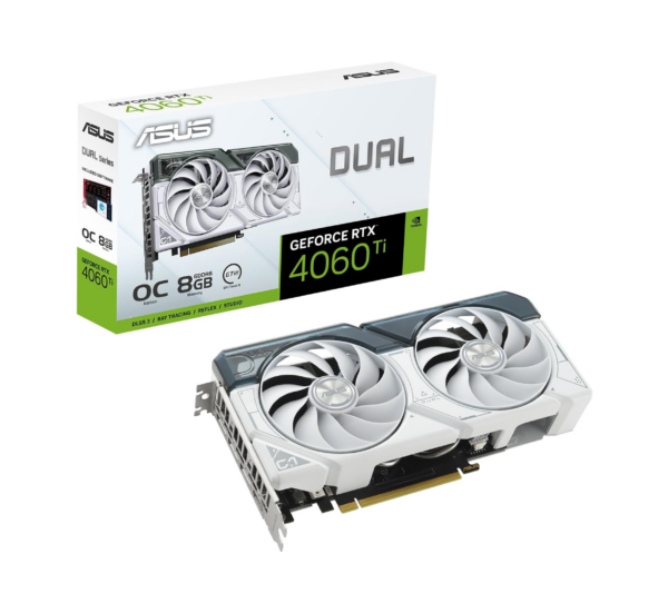 ASUS Dual GeForce RTX 4060 Ti White