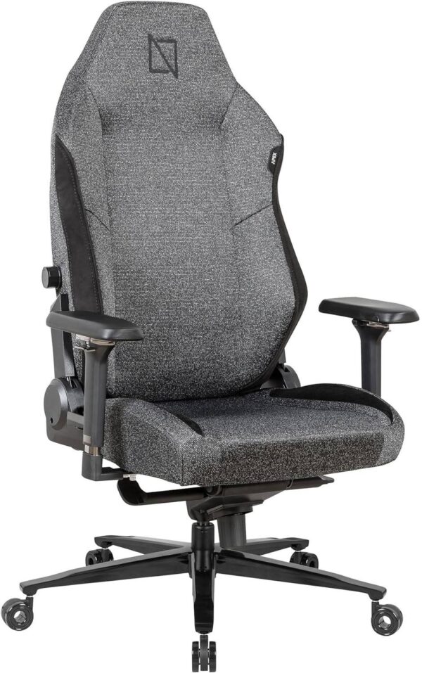 Navodesk Apex Pro Max Ultra Weave High Back Gaming Chair, Ultra Black - Image 9