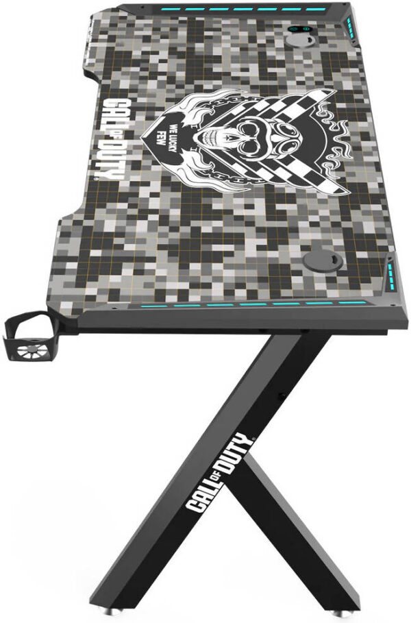 GAMEON Call Of Duty Hawksbill Series RGB Flowing Light Gaming Desk, (Size 1200-600-720mm) With (800*300*3mm - Mouse Pad) - Image 5