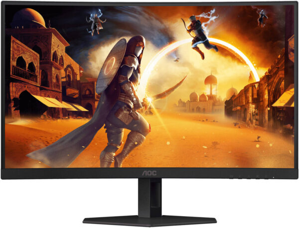 AOC C27G4ZE Gaming Monitor, 27" VA FHD Display, Up to 280Hz Refresh Rate, 0.3ms (MPRT) Response Time, Adaptive Sync Technology, 1.07b Color Display, 1500R Curvature, Black | C27G4ZE - Image 9