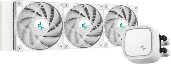 Deepcool LE720 ARGB AIO Liquid CPU Cooler, 360mm-(WHITE) - Image 7