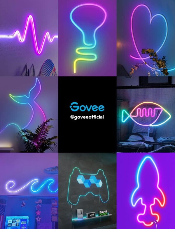 Govee RGBIC Neon Rope Light, - Image 5