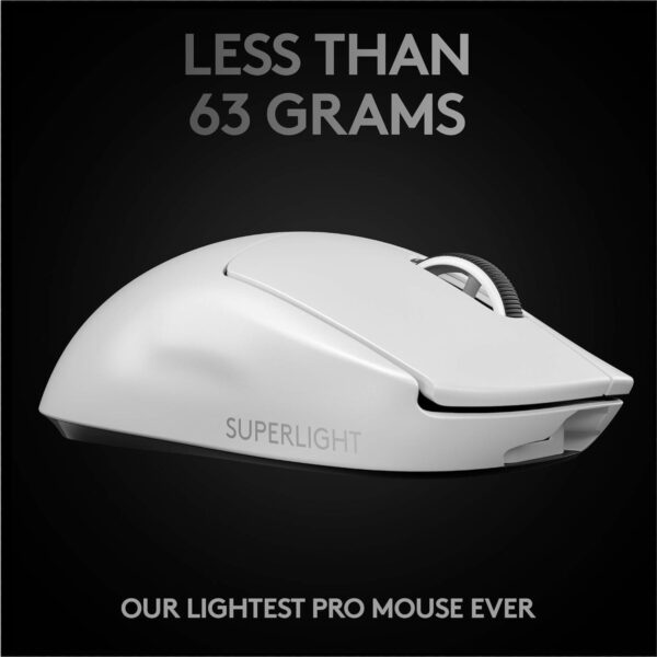 Logitech G PRO X SUPERLIGHT Wireless Gaming Mouse(white) - Image 10