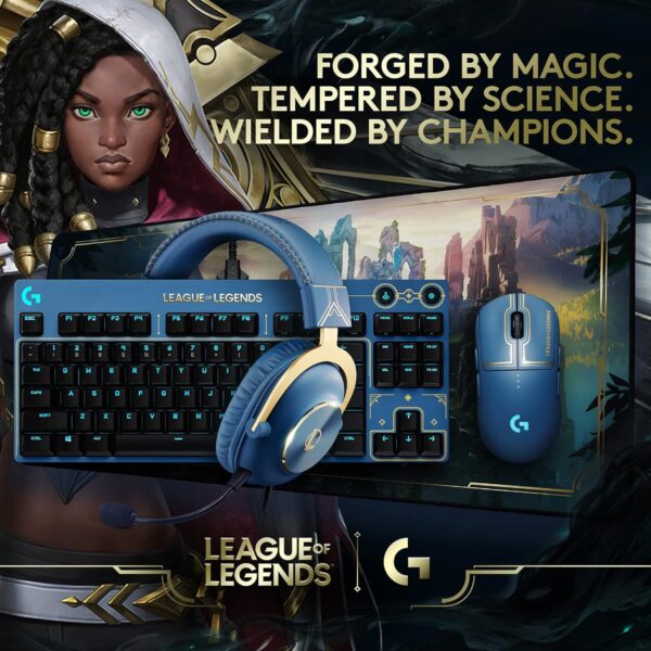 Logitech G PRO X Gaming Headset-league of legends edition - Image 3