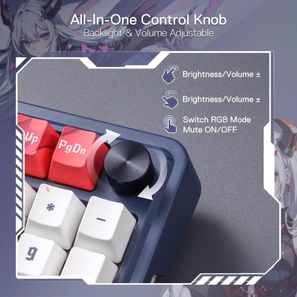 REDRAGON K686AK-RGB-PRO wireless mechanical keyboard - Image 4