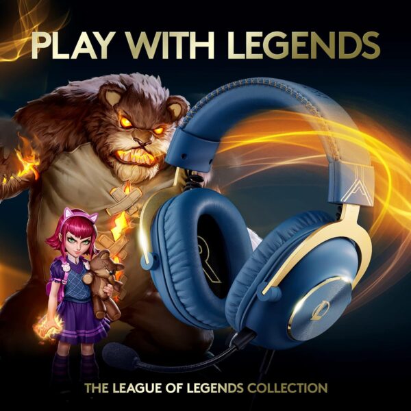 Logitech G PRO X Gaming Headset-league of legends edition - Image 8