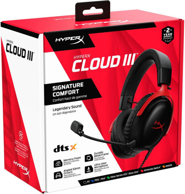 HyperX Cloud III Wired Gaming Headset - Image 5