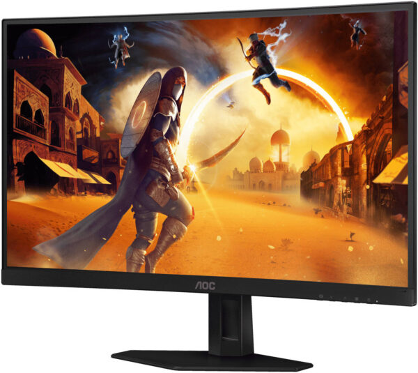 AOC C27G4ZE Gaming Monitor, 27" VA FHD Display, Up to 280Hz Refresh Rate, 0.3ms (MPRT) Response Time, Adaptive Sync Technology, 1.07b Color Display, 1500R Curvature, Black | C27G4ZE - Image 7