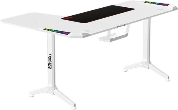 Twisted Minds  L Shaped Gaming Desk RGB Right - Image 5