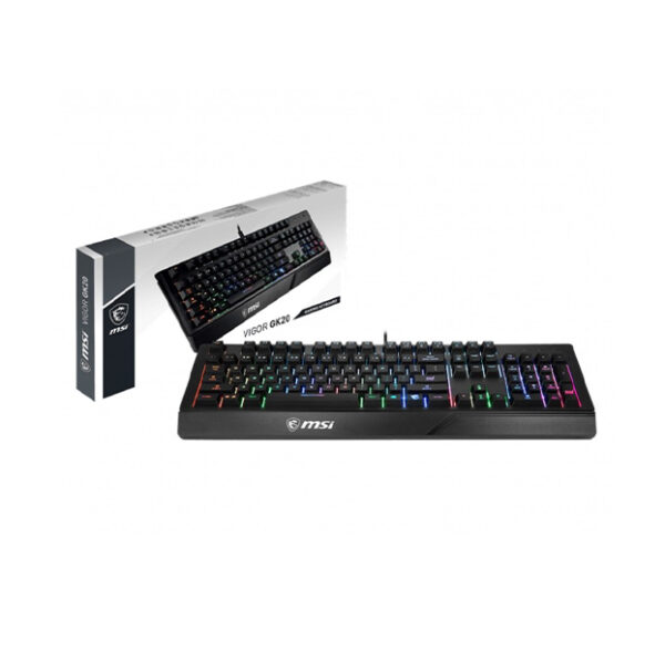 MSI Vigor GK20 RGB Backlit Wired Gaming Keyboard