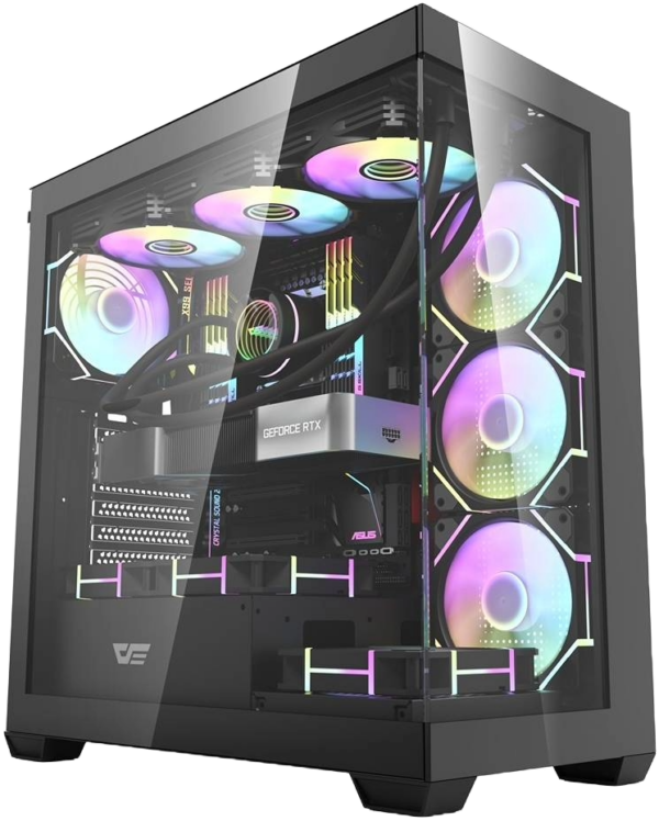 Gaming pc Intel i7-12700, Asus Dual Geforce RTX4060 8GB